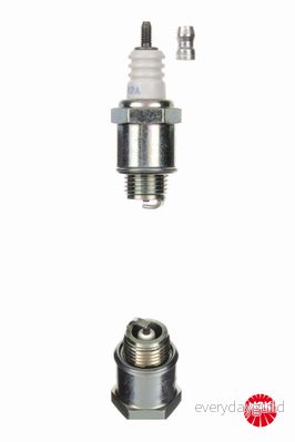 NGK 7677 Bougie d'allumage M14 x 1,25 SW: 19 mm