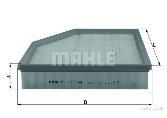 MAHLE ORIGINAL Luftfilter LX 944 BMW 4009026405536