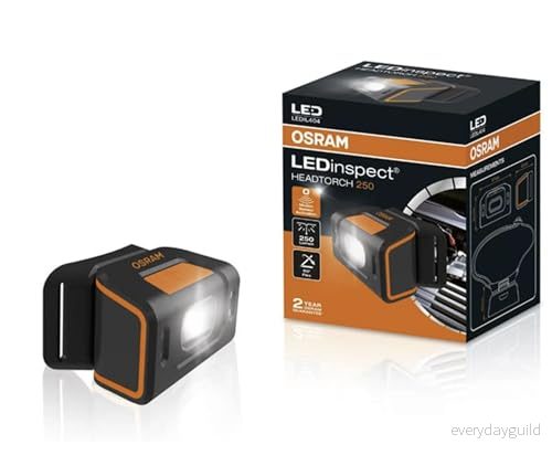 LED inspektionslampa OSRAM LEDinspect HEADTORCH250 4052899623859