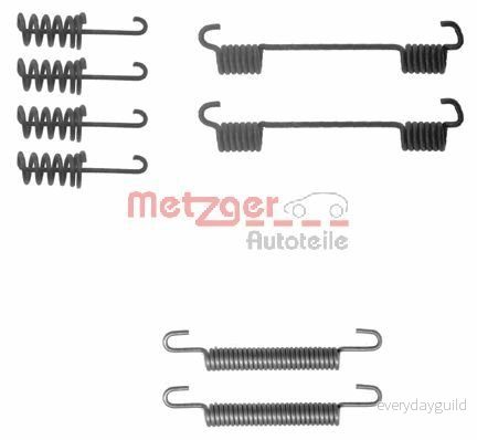 Tillbehörssats, bromsbackar, parkeringsbroms QUICK BRAKE 105 0775 5706021061604