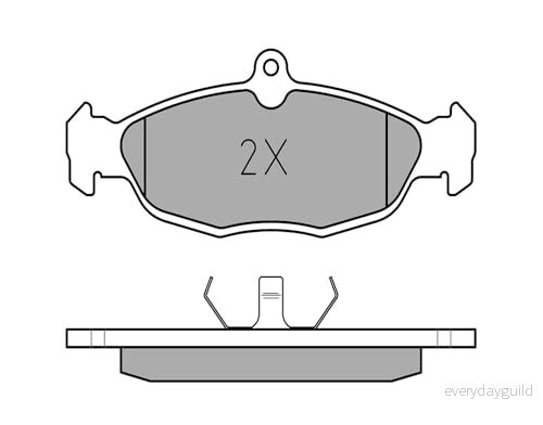 MEYLE 025 205 4716 Jeu de plaquettes frein ORIGINAL Quality préparé pour indicateur d'usure avec tôle anti bruit JAGUAR: XJ Berline, XK 8 Coupe 4040074066263