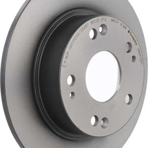 BREMBO COATED DISC LINE 08.B439.11 Disque de frein 260 9 5 plein revêtu avec vis/boulons HONDA: Accord 7 Limousine 8020584034576