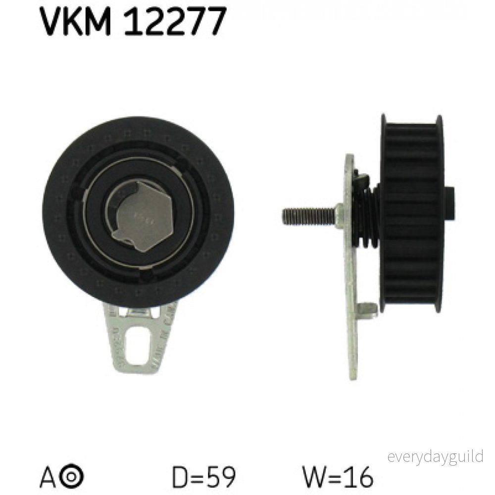 Spännrulle, tandrem SKF VKM 12277 7316572891636