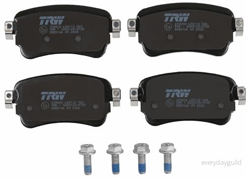 Bromsbeläggssats, skivbroms TRW GDB2166 3322938395933