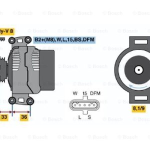BOSCH 0 986 046 580 Alternateur 28V 80A SCANIA: 4 series 3165144045977 BOSCH 0 986 046 580 Alternateur 28V 80A SCANIA: 4 series 3165144045977