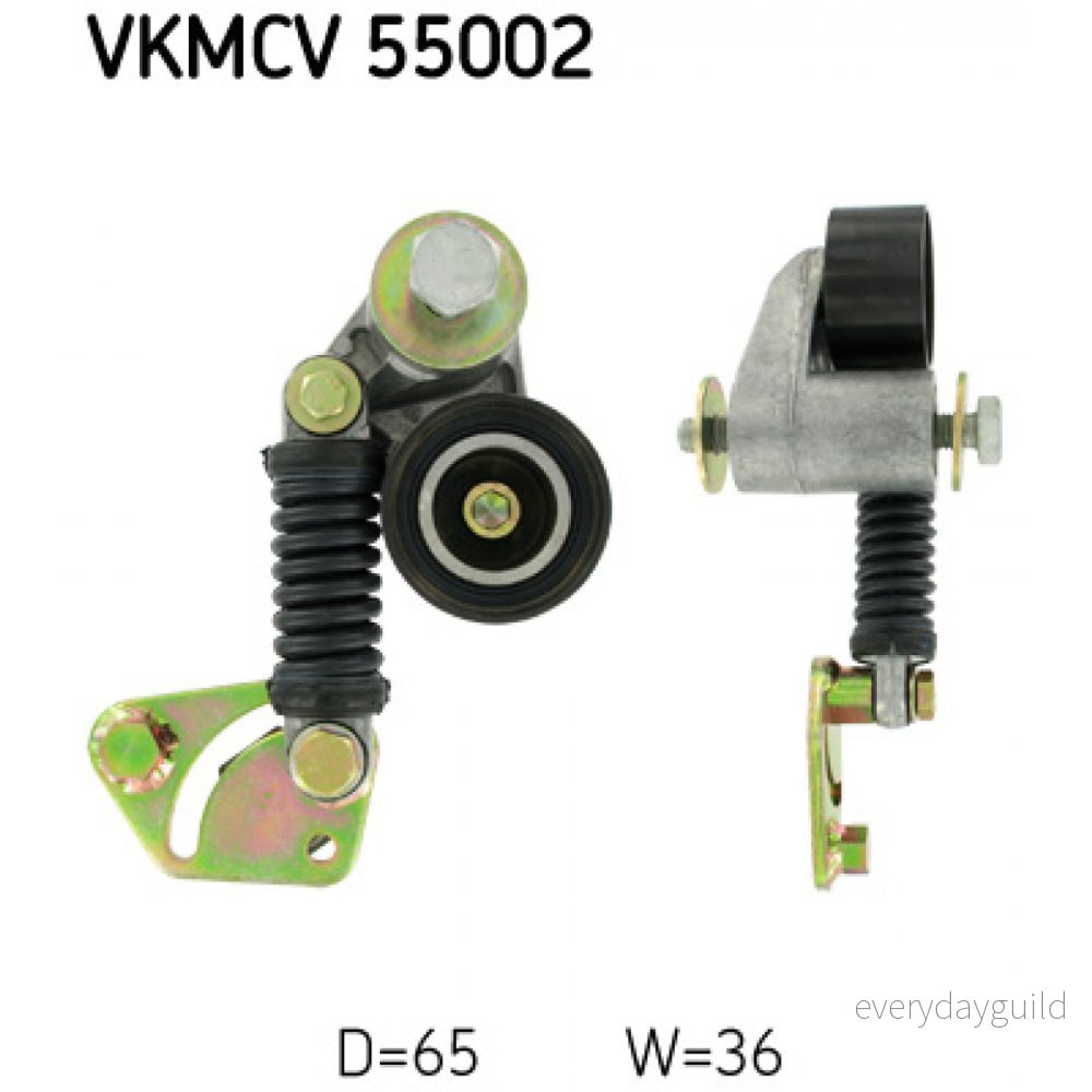 Spännrulle, aggregatrem SKF VKMCV 55002 7316572389997
