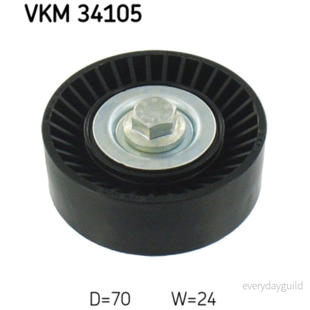 Styrrulle, flerspårsrem SKF VKM 34105 7316575860998