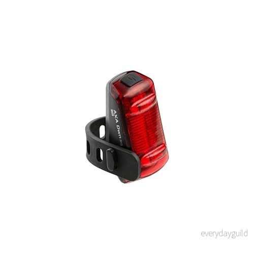 AXA LED batteribakljus Dwn bakre signal svart Fastsättning: Sadelstol/sittstag 8713249333229