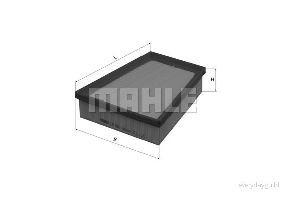 Knecht Luftfilter LX 2631 4009026725702
