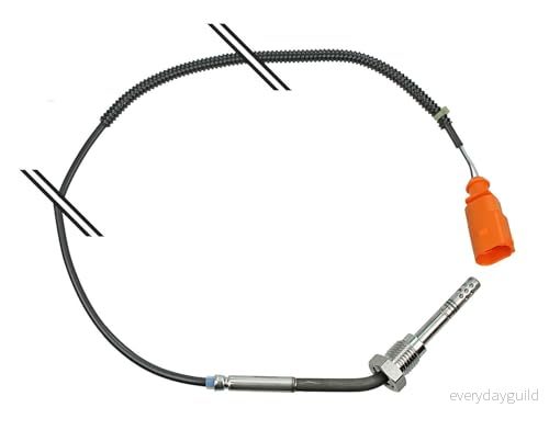 MEYLE 114 800 0101 Palpeur, température des gaz ORIGINAL Quality VOLKSWAGEN: Transporter 5, 5 Bus, Multivan (7HM 4040074235096