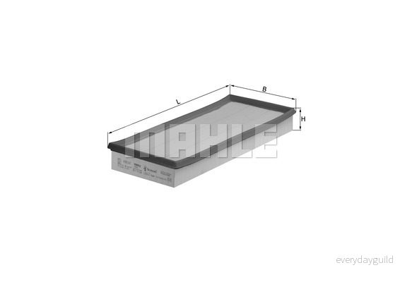 Luftfilter Knecht LX 662 - 4009026073810 4009026073810