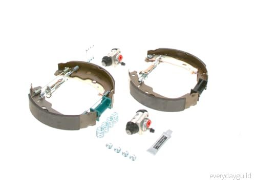 BOSCH Bromsbackar sats 0 204 114 193 CITROËN [C3, DS3]; PEUGEOT [207, 208]; DS [DS] 4047024166578
