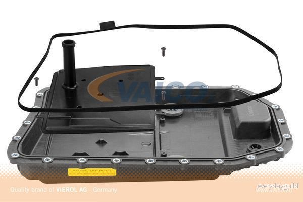 VAICO V20 0580 Carter d'huile, boîte automatique avec vis de vidange joint d'étanchéite filtre Qualité originale 4046001342660