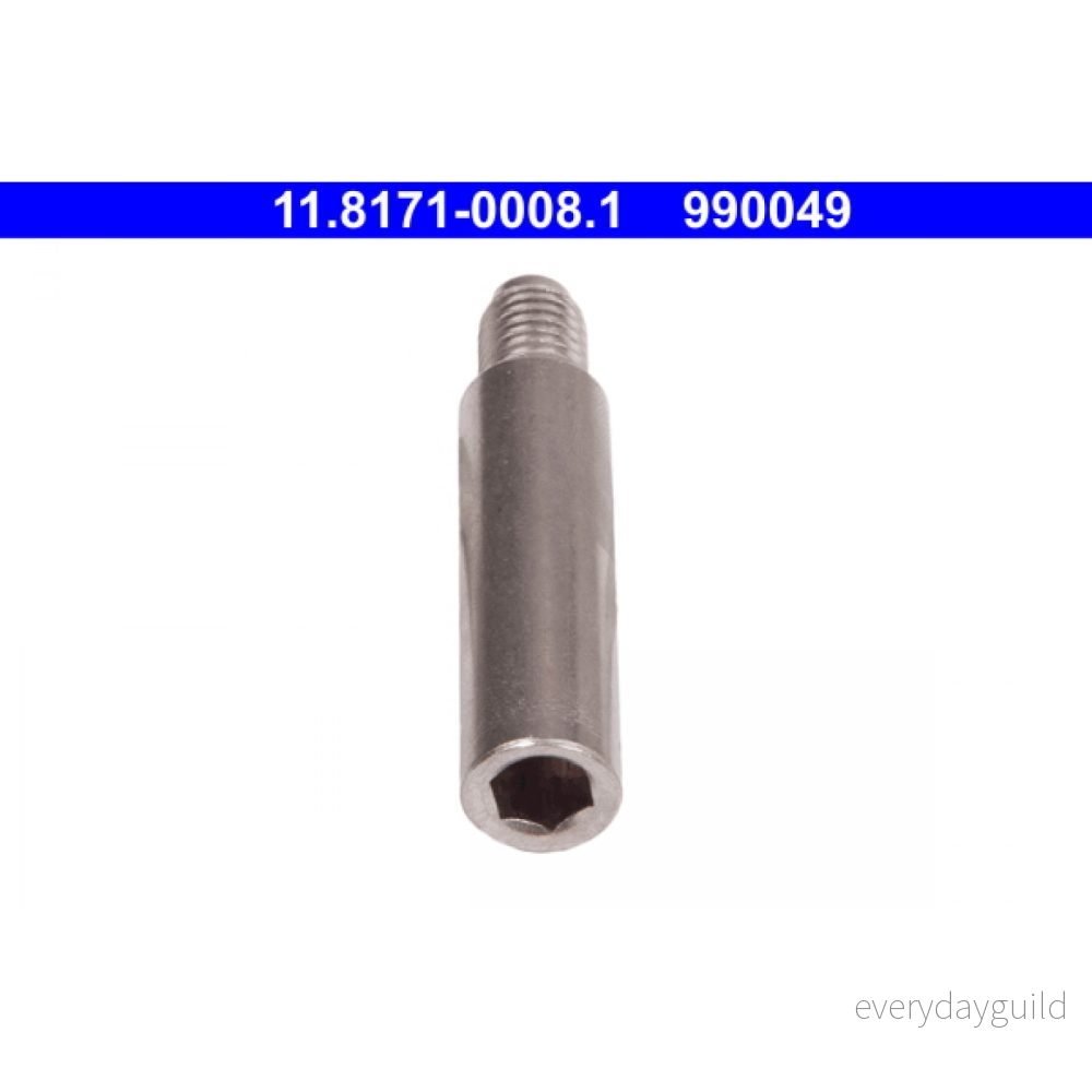 ATE 11.8171 0008.1 Boulon De Guidage Étrier Frein 12 BMW: 3 Berline, X5, 5 Touring, AUDI: A3 3/5 portes, Q3, A1 Sportback, VOLKSWAGEN: Golf 4006633098359