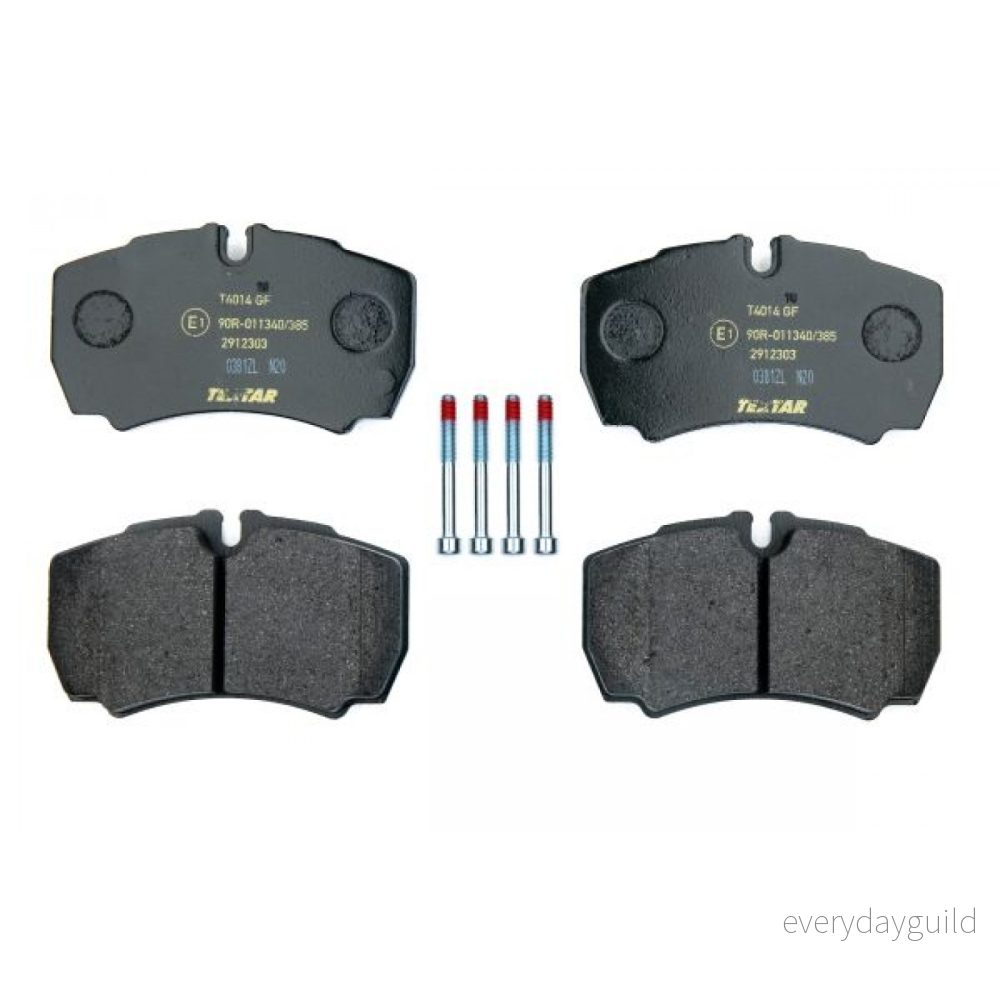 TEXTAR 2912303 Jeu de plaquettes frein préparé pour indicateur d'usure avec vis d'étrier IVECO: DAILY 6 , 4 Kasten/Kombi 4019722239144