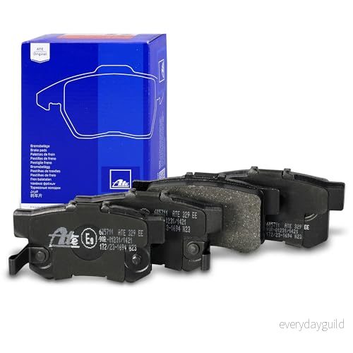 ATE 13.0460 5711.2 Jeu de plaquettes frein avec indicateur d'usure HONDA: Accord 7 Tourer, Limousine, CR V 2 4006633218573