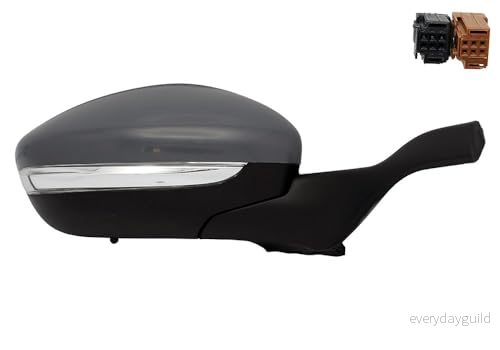 Alkar 6150296 Höger Ytterbackspegel - Elektriskt Uppvärmbar - Med Temperaturgivare - Elektriskt Fällbar - Konvex 8424445011834