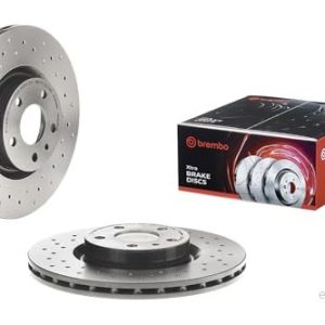Bromsskiva Brembo 09.4939.2X Fram Perforerad Ventilerad 8020584212356 Bromsskiva Brembo 09.4939.2X Fram Perforerad Ventilerad 8020584212356