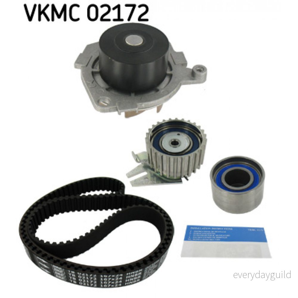SKF VKMC 02172 Vattenpump + Kamremssats Fiat Lancia-kompatibel