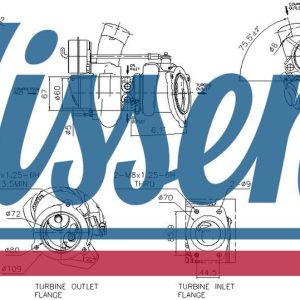Turboaggregat Nissens 93147 5707286400788