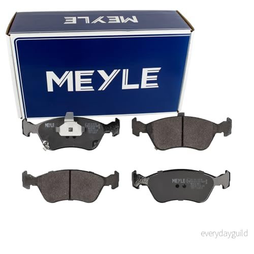 MEYLE 025 219 7617/W Jeu de plaquettes frein ORIGINAL Quality Essieu avant avec indicateur d'usure tôle anti bruit TOYOTA: Avensis I Liftback 4040074088012