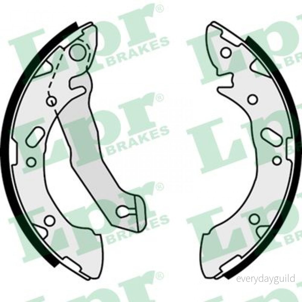 LPR Bromsbackar Sats 07870 Hyundai Accent Pony