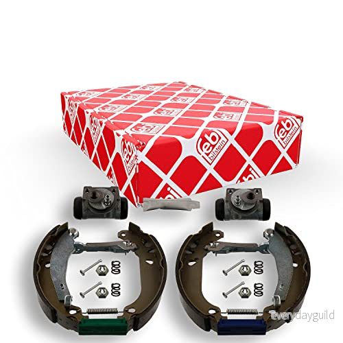 FEBI BILSTEIN 37229 Kit de freins, freins à tambours Essieu arrière avec cylindre roue, accessoires, matériel construction 4027816372295