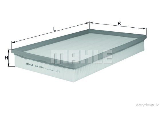 Luftfilter KNECHT LX 1500 4009026408049
