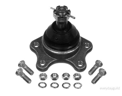 MEYLE 30 16 010 0005 Rotule de suspension supérieur, Essieu avant gauche, droit avec accessoires ORIGINAL Quality TOYOTA: 4Runner 4040074127322