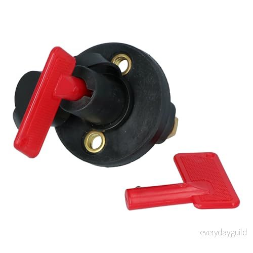 CARPOINT 0810604 Huvudströmbrytare Med Nyckel Batteri 8711293491322