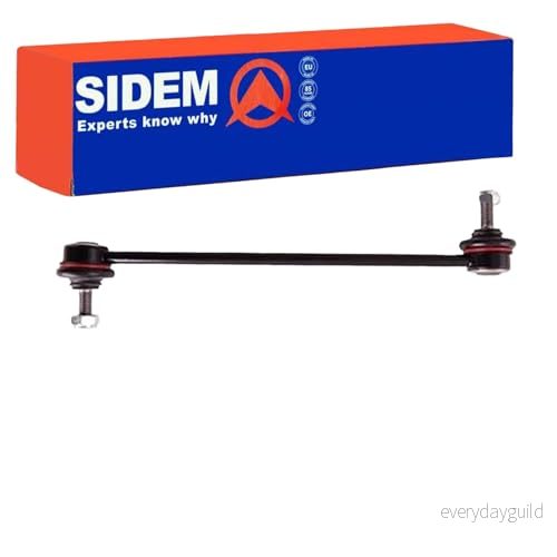 SIDEM 5666 Biellette de barre stabilisatrice Essieu avant 283 MM10X1,5R RENAULT: SCENIC 2, Kangoo II Express, MEGANE MERCEDES BENZ: Citan Van 5413978170807