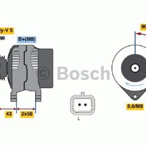 BOSCH 0 986 045 101 Alternateur 14V 120A RENAULT: TRAFIC 2 Kasten, MASTER Bus, OPEL: Vivaro A Van, Combi, Movano Van 4047024186590 BOSCH 0 986 045 101 Alternateur 14V 120A RENAULT: TRAFIC 2 Kasten, MASTER Bus, OPEL: Vivaro A Van, Combi, Movano Van 4047024186590