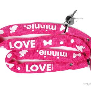 Cykellås SEVEN Chain Minnie 120cm Pink 9225 5902308592254