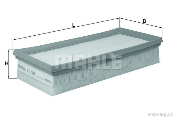 Knecht LX 2636 Luftfilter 4009026729717