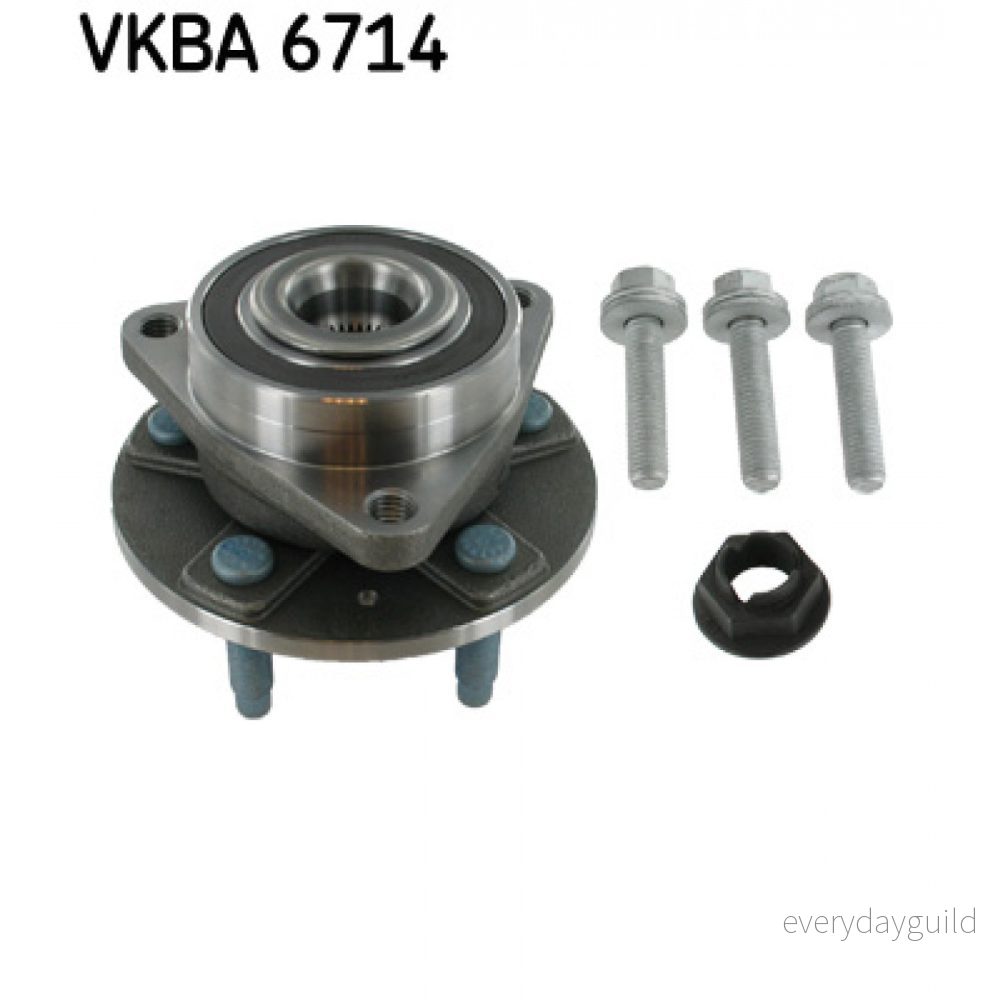 SKF VKBA 6714 Kit de roulements roue avec capteur ABS intégré OPEL: Astra J 5 portes, Sports Tourer, GTC, CHEVROLET: Cruze Berline 7316574948758