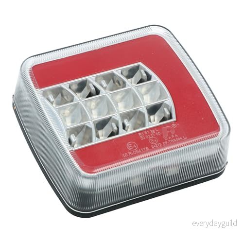 CARPOINT 0414050 Bakljus Vänster LED svart 12, 24V med skruvar, kabel 8711293063765