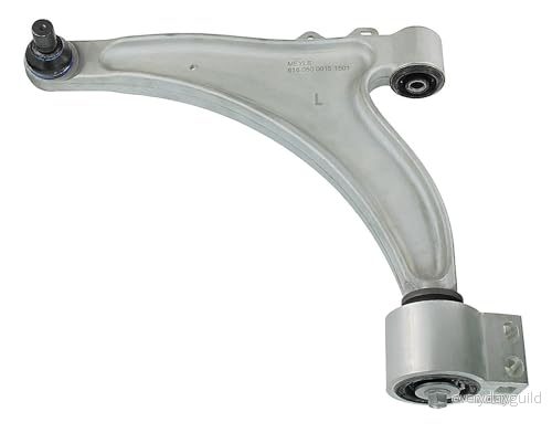 MEYLE 616 050 0015 Bras de suspension ORIGINAL Quality avec support en caoutchouc Essieu avant gauche barre oscillant transversal Aluminium 4040074033289