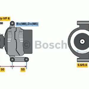 BOSCH 0 986 048 781 Alternateur 14V 75A OPEL: Astra H 3/5 portes, Meriva A, Corsa C FIAT: Grande Punto 500 3 portes 4047024414815 BOSCH 0 986 048 781 Alternateur 14V 75A OPEL: Astra H 3/5 portes, Meriva A, Corsa C FIAT: Grande Punto 500 3 portes 4047024414815
